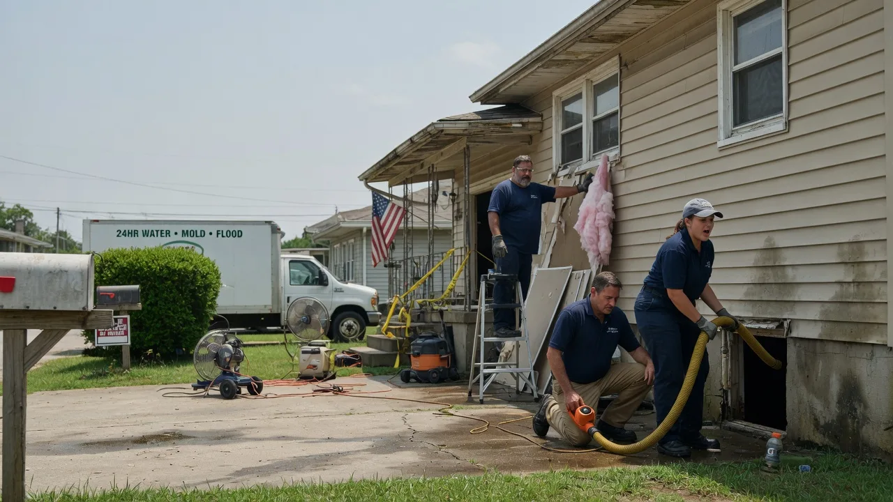 Water Damage Repair in Nottoway, VA near me